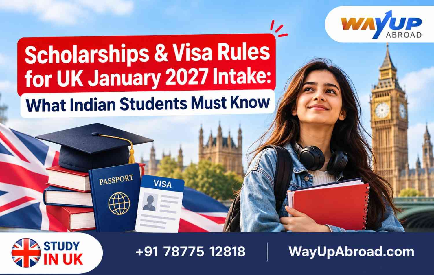 Scholarships & Visa Rules for UK January 2027 Intake: What Indian Students Must Know