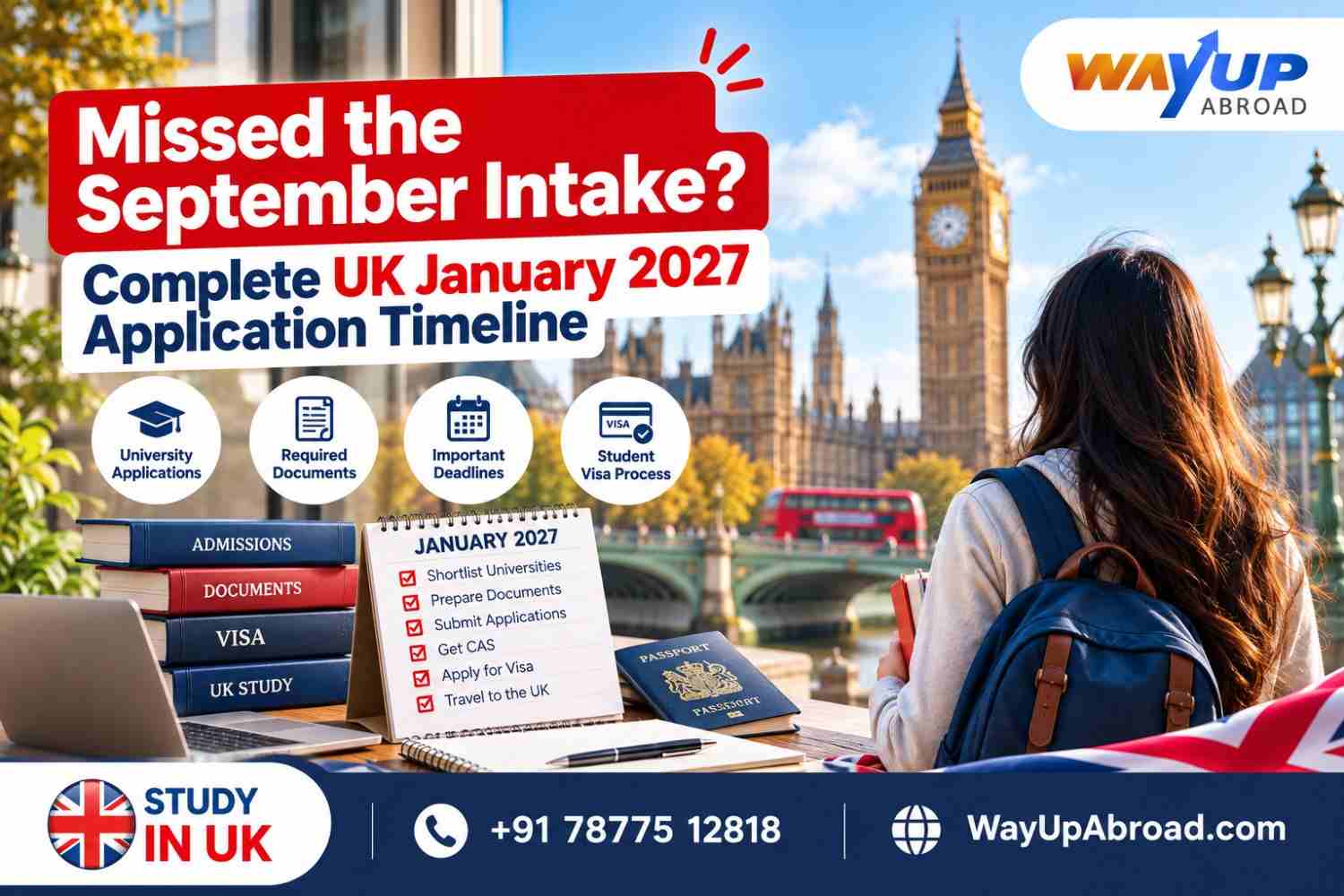 Missed the September Intake? Complete UK January 2027 Application Timeline