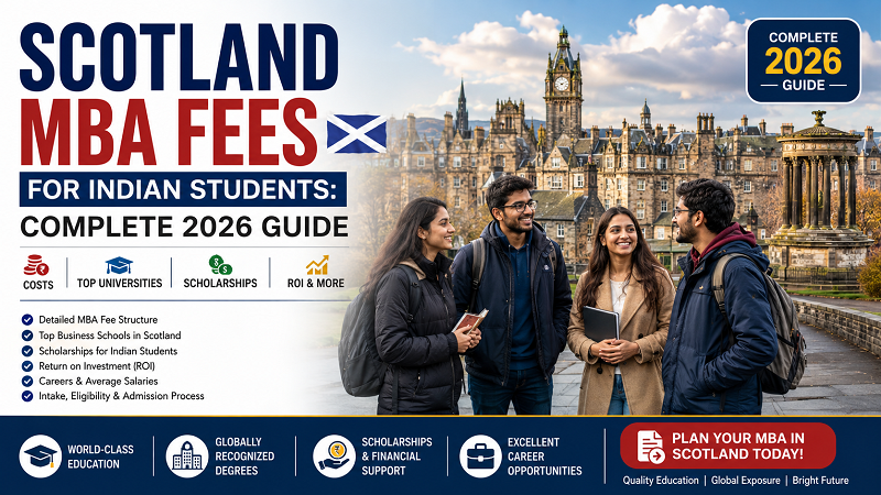 Scotland MBA Fees for Indian Students: Complete 2026 Guide – Costs, Top Universities, Scholarships, ROI & More