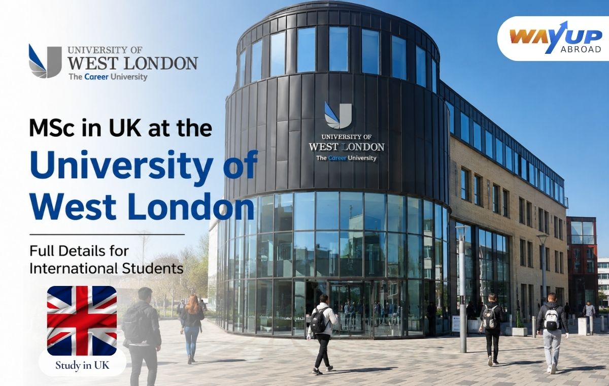 MSc in UK at the University of West London - Full Details for International Students
